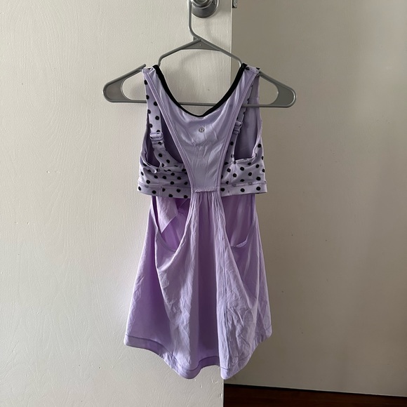 Lululemon lilac sports bra tank top - Picture 2 of 9